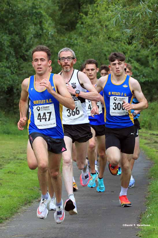 Snior mens 2023 Sunderland 5k Road Race, July 20th.  Photo: David T. Hewitson/Sports for All Pics